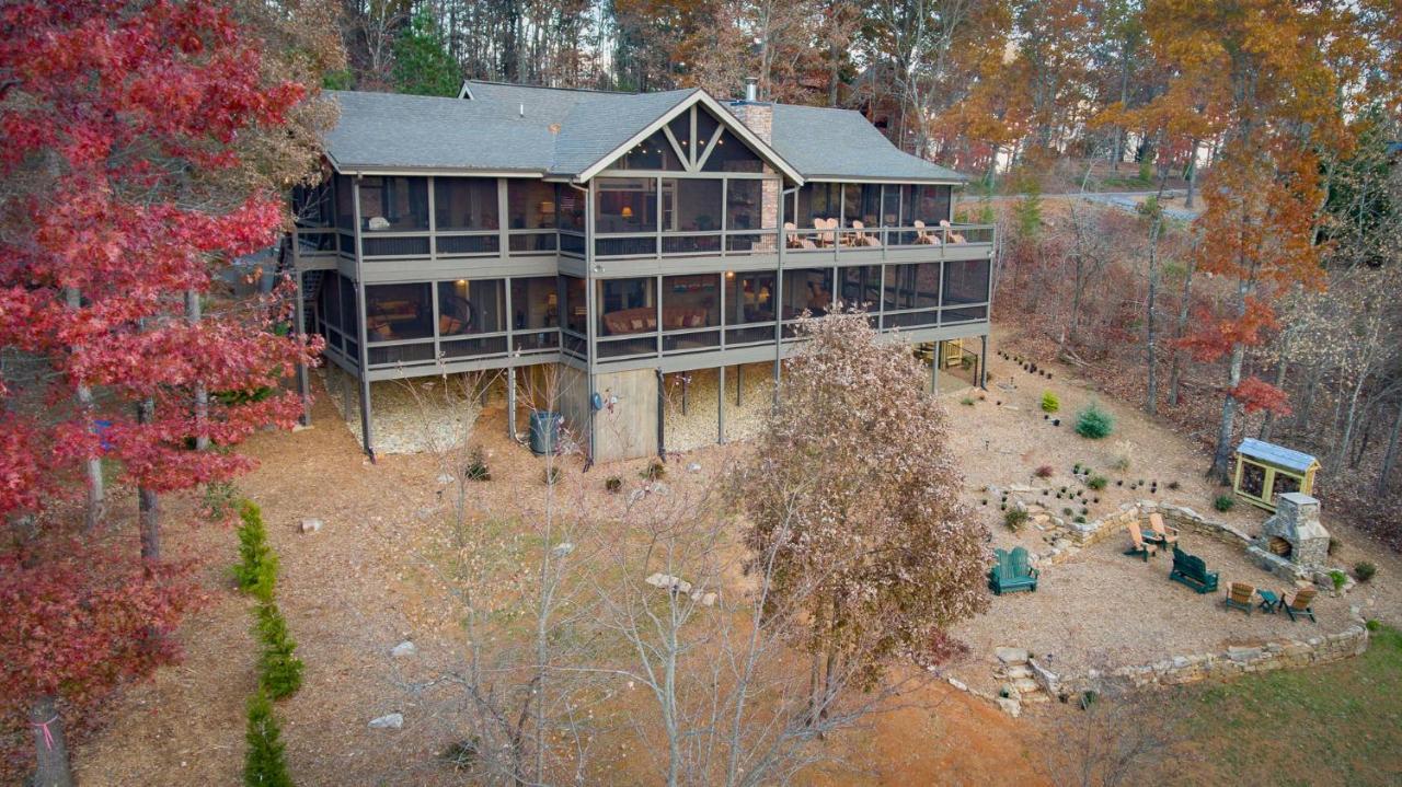 Eagles Crest - Long Range Layered Mountain Views In Peaceful Neighborhood! Villa Mineral Bluff Exterior foto