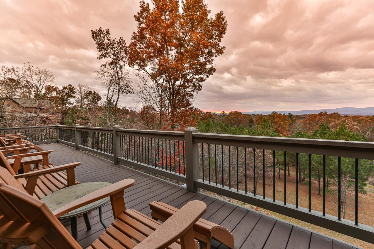 Eagles Crest - Long Range Layered Mountain Views In Peaceful Neighborhood! Villa Mineral Bluff Exterior foto