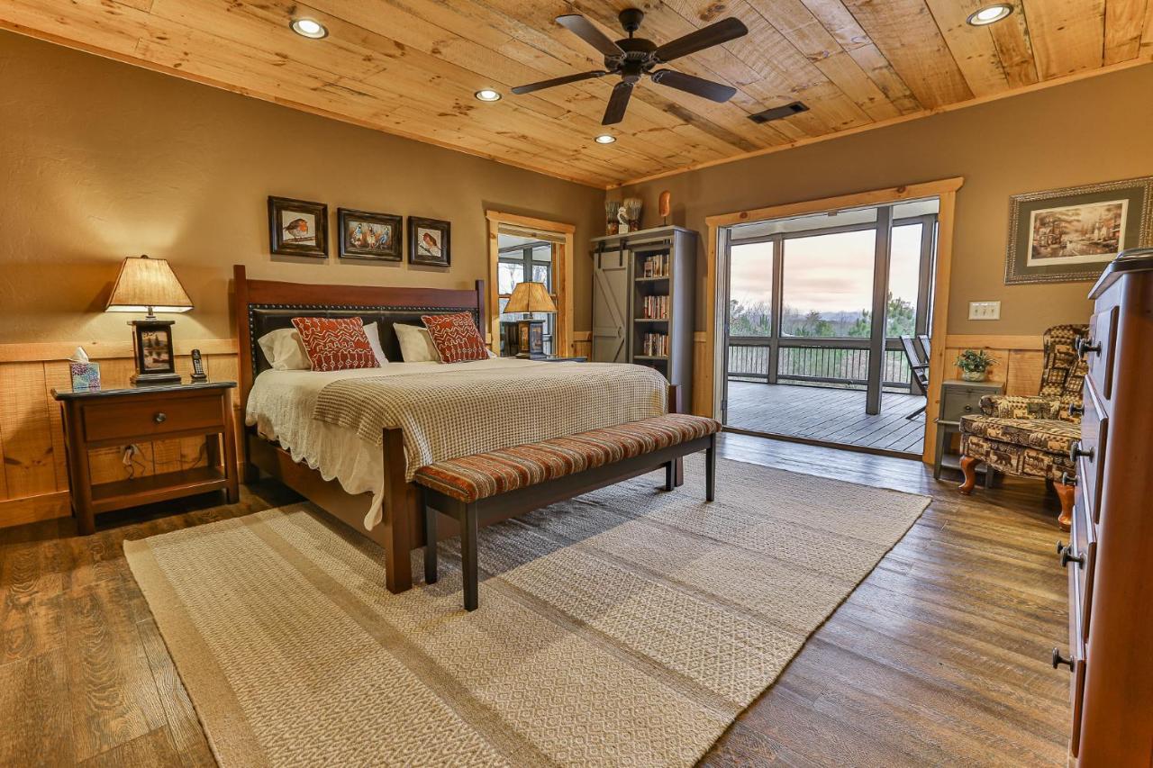 Eagles Crest - Long Range Layered Mountain Views In Peaceful Neighborhood! Villa Mineral Bluff Exterior foto