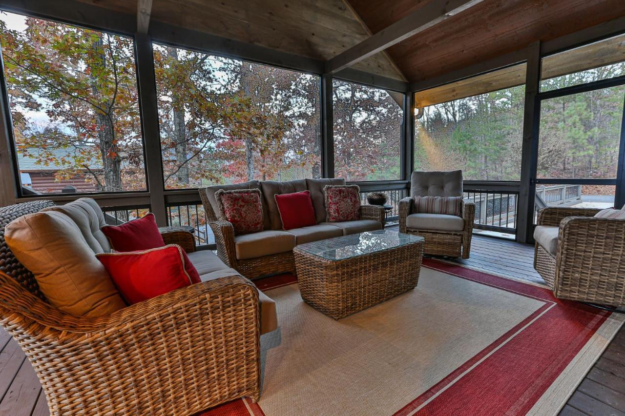 Eagles Crest - Long Range Layered Mountain Views In Peaceful Neighborhood! Villa Mineral Bluff Exterior foto