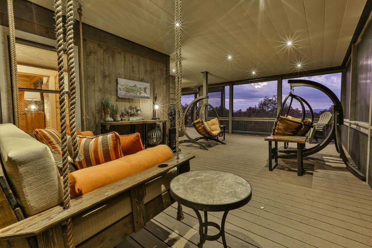 Eagles Crest - Long Range Layered Mountain Views In Peaceful Neighborhood! Villa Mineral Bluff Exterior foto