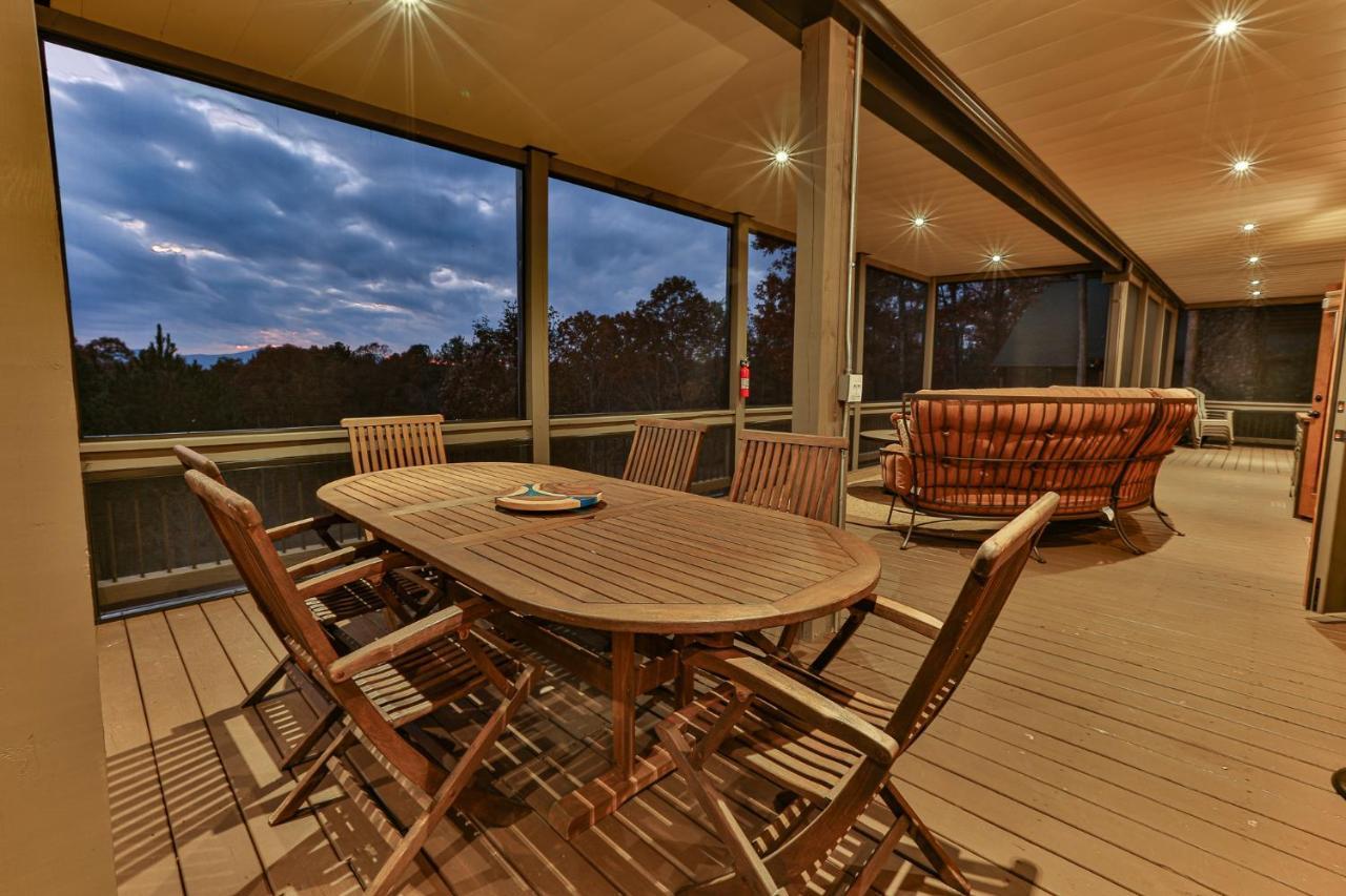 Eagles Crest - Long Range Layered Mountain Views In Peaceful Neighborhood! Villa Mineral Bluff Exterior foto