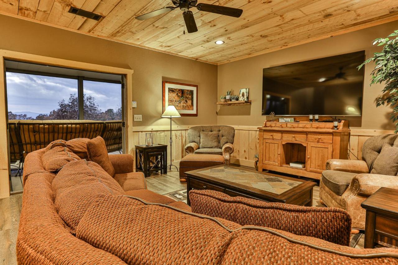 Eagles Crest - Long Range Layered Mountain Views In Peaceful Neighborhood! Villa Mineral Bluff Exterior foto