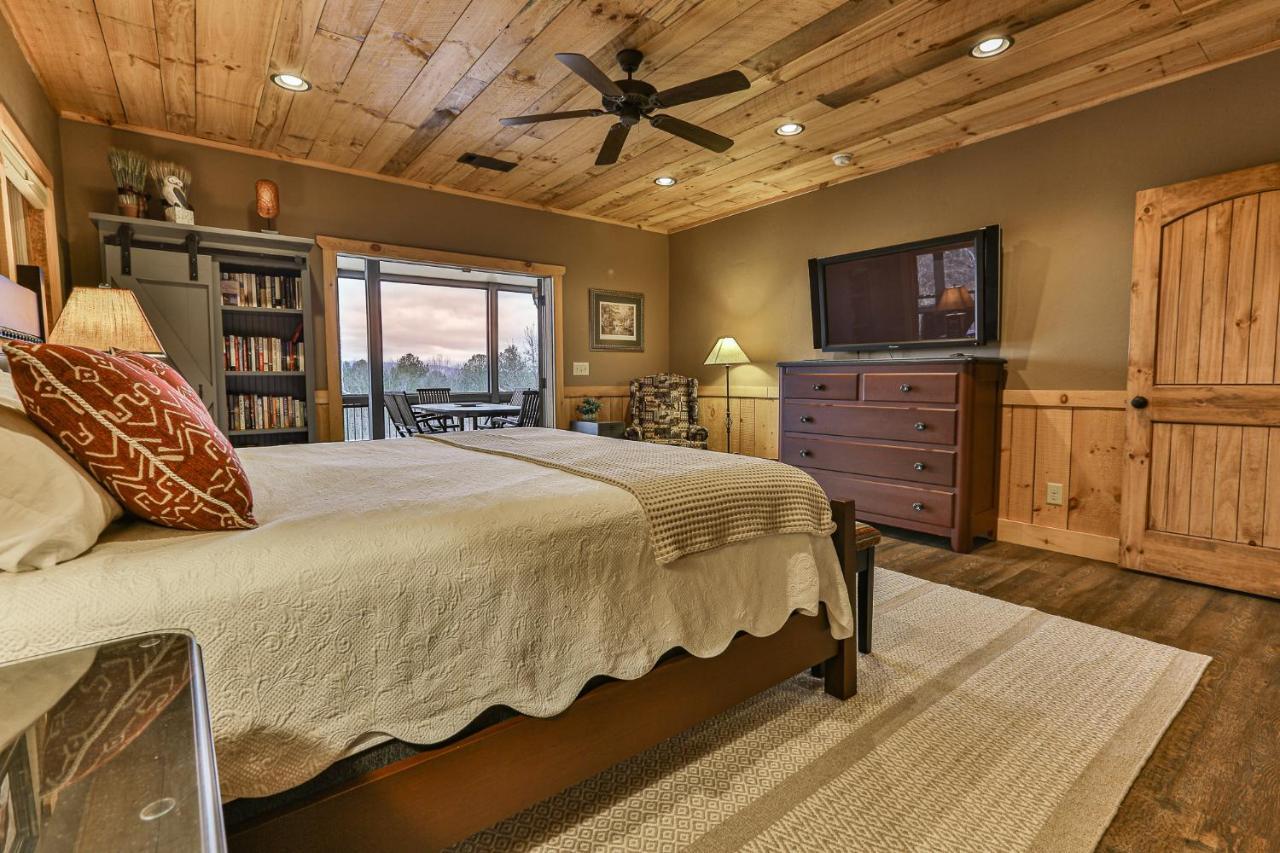 Eagles Crest - Long Range Layered Mountain Views In Peaceful Neighborhood! Villa Mineral Bluff Exterior foto