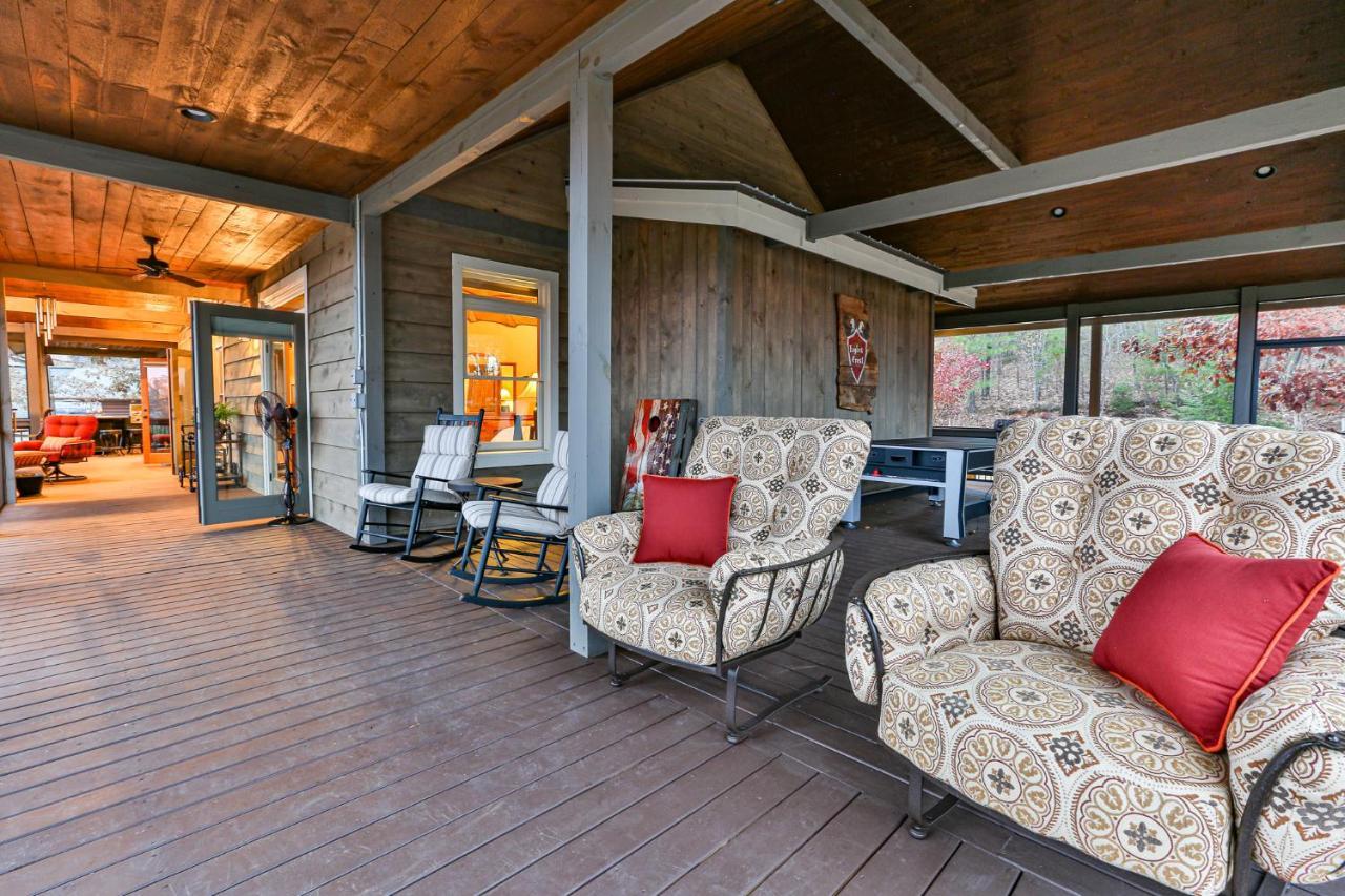 Eagles Crest - Long Range Layered Mountain Views In Peaceful Neighborhood! Villa Mineral Bluff Exterior foto