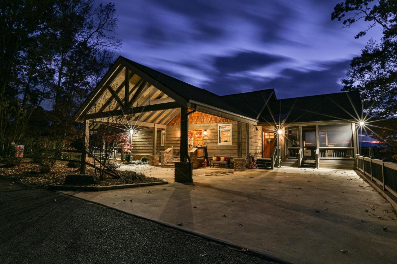 Eagles Crest - Long Range Layered Mountain Views In Peaceful Neighborhood! Villa Mineral Bluff Exterior foto