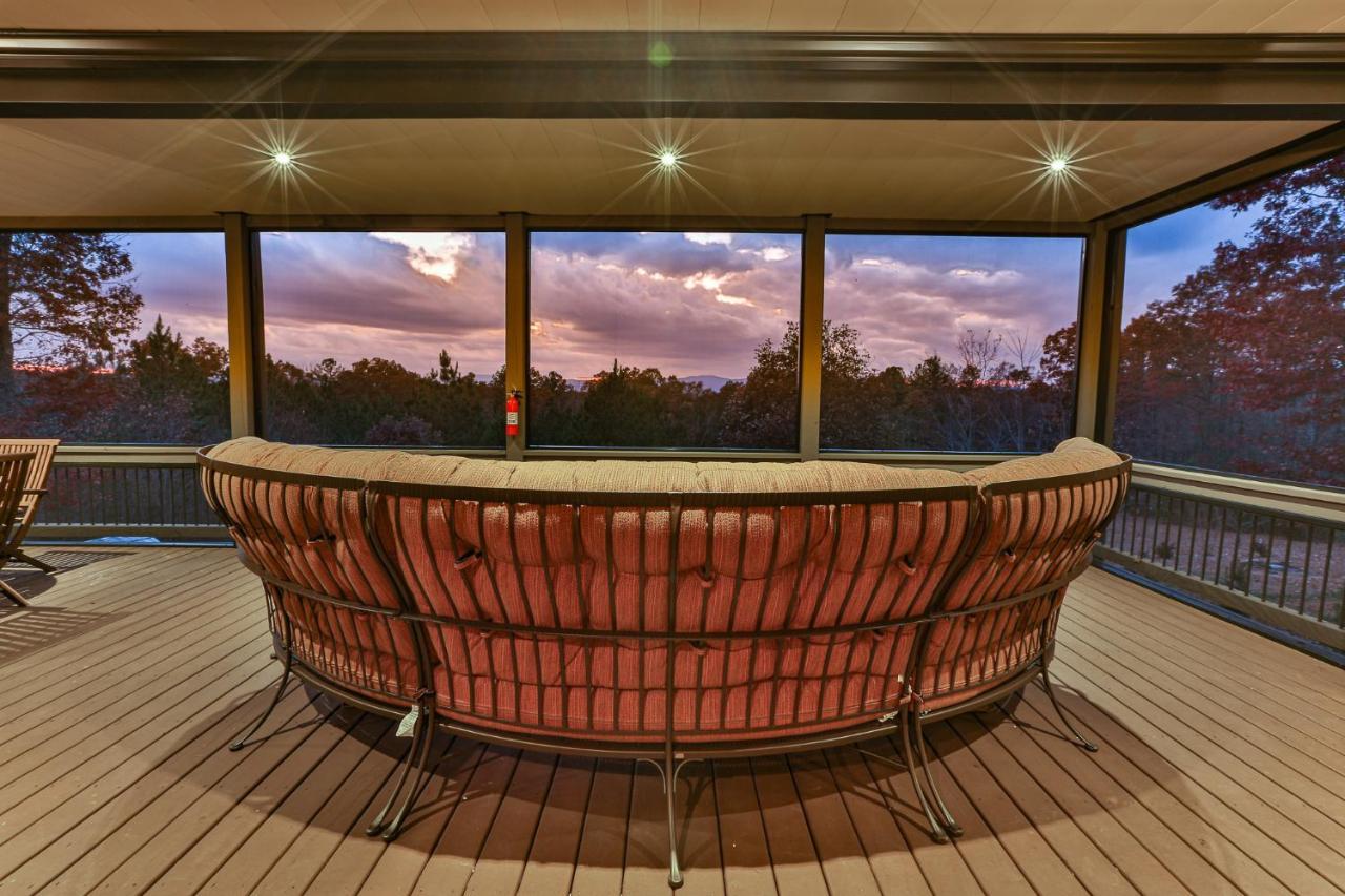Eagles Crest - Long Range Layered Mountain Views In Peaceful Neighborhood! Villa Mineral Bluff Exterior foto